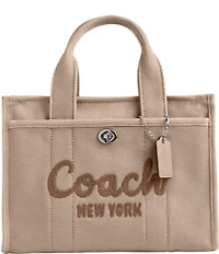 COACH Small Cargo 26 Canvas Tote Bag