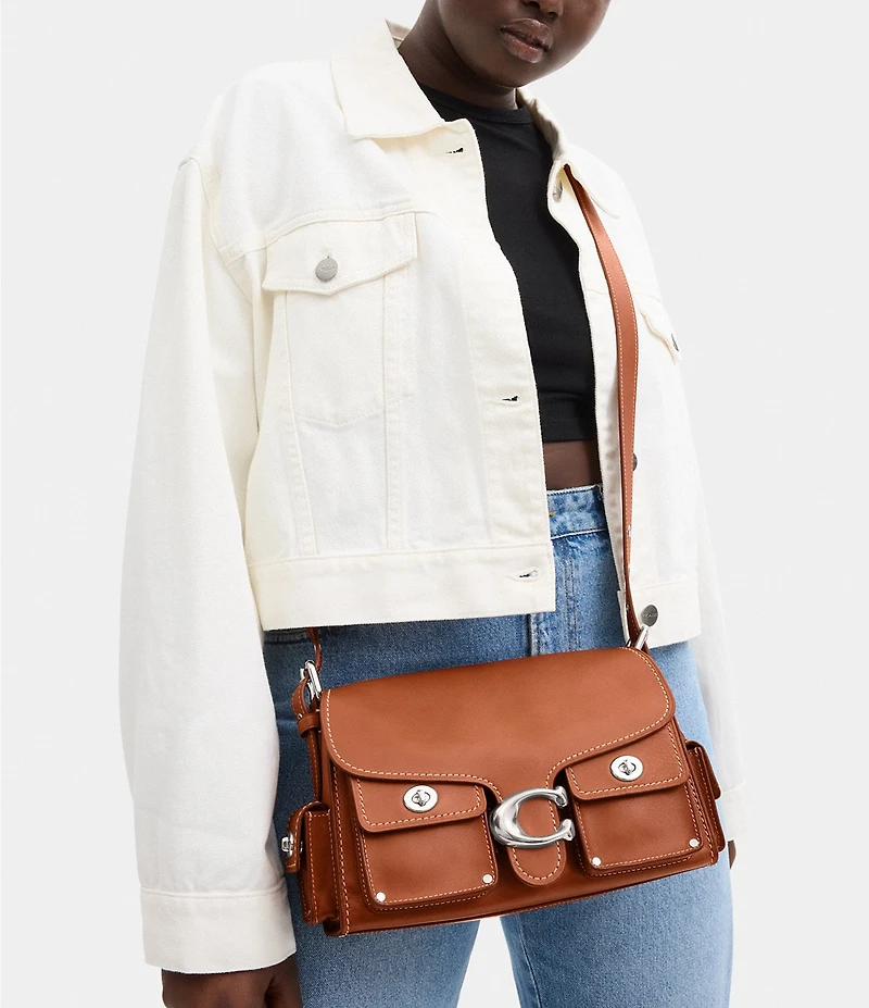 COACH Cargo Western Turn-Lock Soft Tabby Shoulder Bag