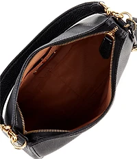 COACH Cary Pebble Leather Shoulder Bag