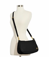 COACH Cary Pebble Leather Shoulder Bag