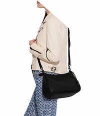 COACH Cary Pebble Leather Shoulder Bag