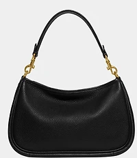 COACH Cary Pebble Leather Shoulder Bag