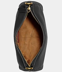 COACH Cary Pebbled Leather Shoulder Bag