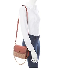 COACH Cassie 19 Signature Canvas Crossbody Bag