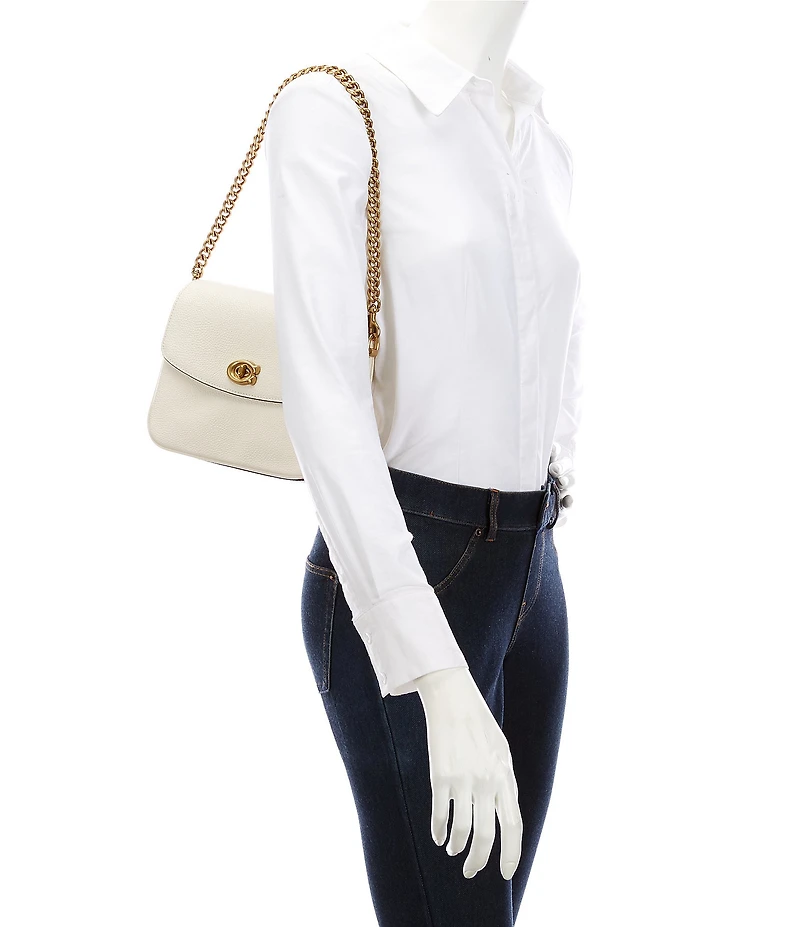 COACH Cassie Pebble Leather Crossbody Bag