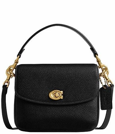 COACH Cassie Pebble Leather Crossbody Bag