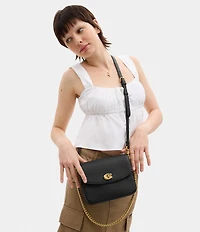 COACH Cassie Pebble Leather Crossbody Bag