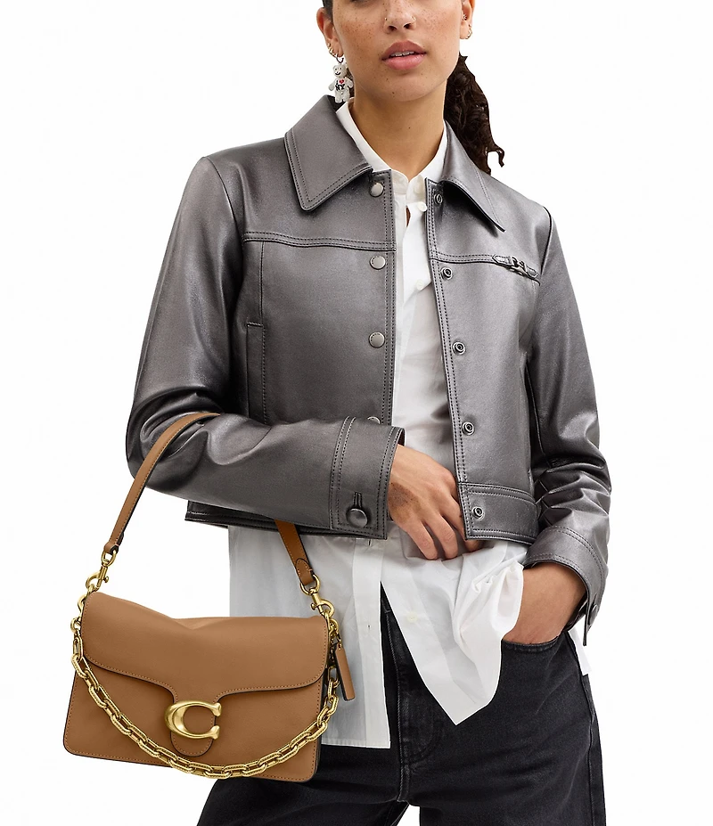 COACH Chain Tabby Shoulder Bag