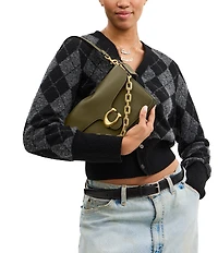 COACH Chain Tabby Shoulder Bag