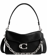 COACH Chain Tabby Silver Hardware Shoulder Bag