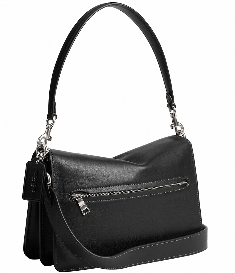COACH Chain Tabby Silver Hardware Shoulder Bag