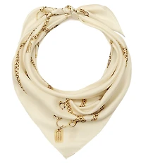 COACH Charms Printed Silk Square Scarf