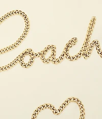 COACH Charms Printed Silk Square Scarf