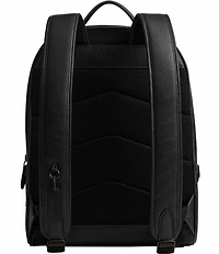 COACH Charter Max Signature Leather Backpack