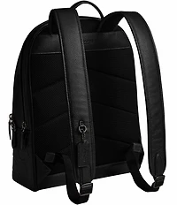 COACH Charter Max Signature Leather Backpack