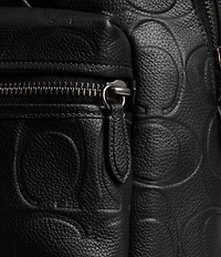 COACH Charter Max Signature Leather Backpack