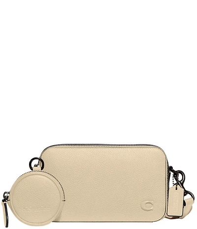 COACH Charter Polished Pebble Leather Slim Crossbody Bag