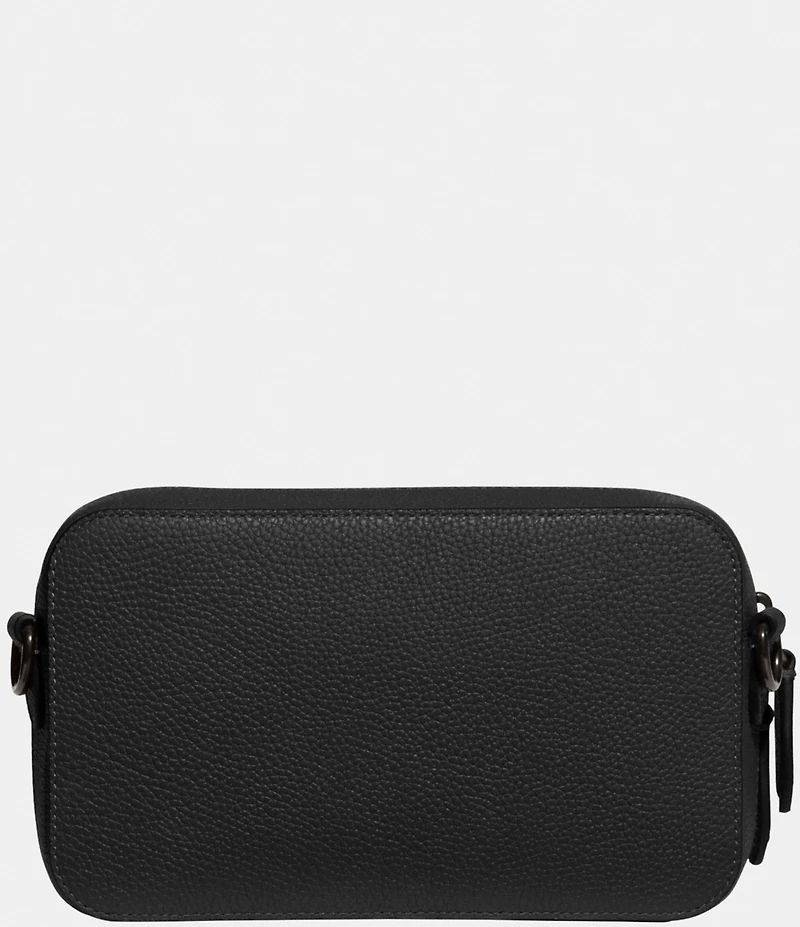 COACH Charter Polished Pebble Leather Slim Crossbody Bag
