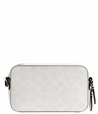 COACH Charter Signature Canvas Leather Slim Crossbody Bag