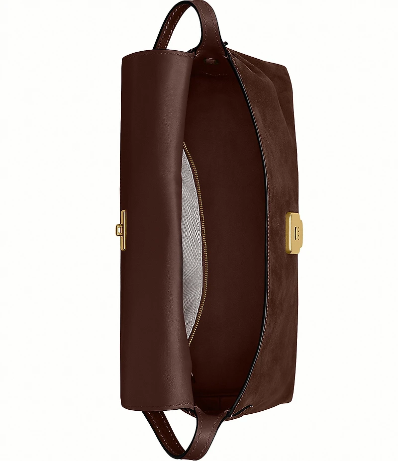 COACH Chelsea 36 Suede Shoulder Bag