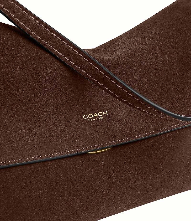 COACH Chelsea 36 Suede Shoulder Bag