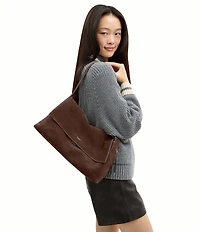 COACH Chelsea 36 Suede Shoulder Bag