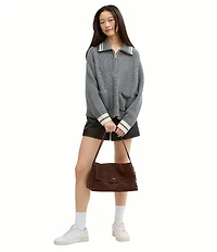 COACH Chelsea 36 Suede Shoulder Bag