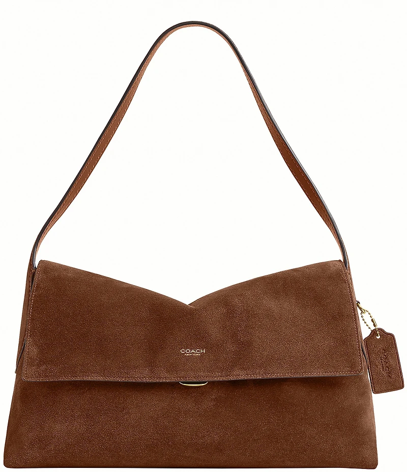 COACH Chelsea 36 Suede Shoulder Bag