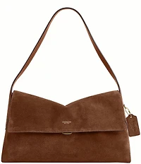COACH Chelsea 36 Suede Shoulder Bag