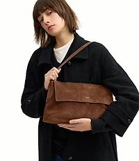COACH Chelsea 36 Suede Shoulder Bag