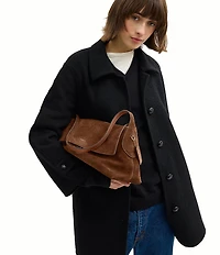 COACH Chelsea 36 Suede Shoulder Bag