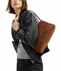 COACH Chelsea Suede Shoulder Bag 30