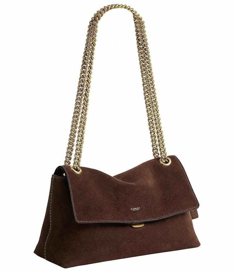 COACH Chelsea Suede Shoulder Bag 30