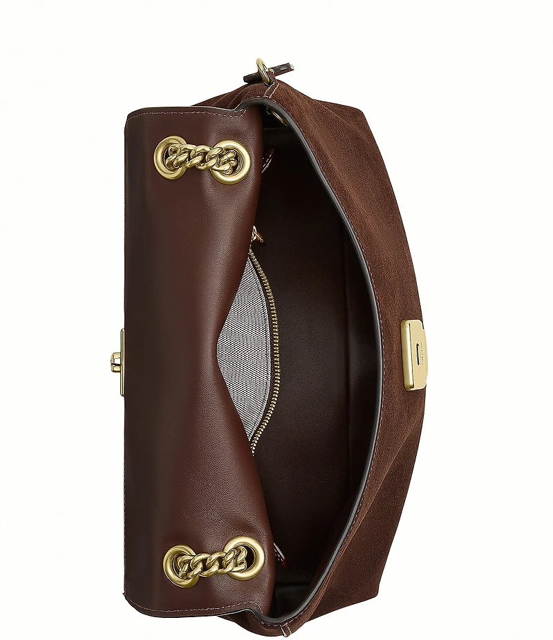 COACH Chelsea Suede Shoulder Bag 30