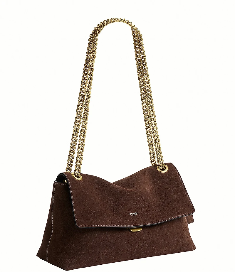 COACH Chelsea Suede Shoulder Bag 30