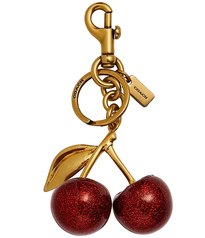 COACH Cherry Bag Charm