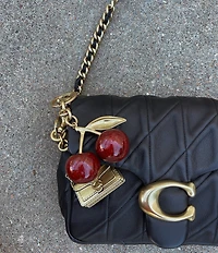 COACH Cherry Bag Charm