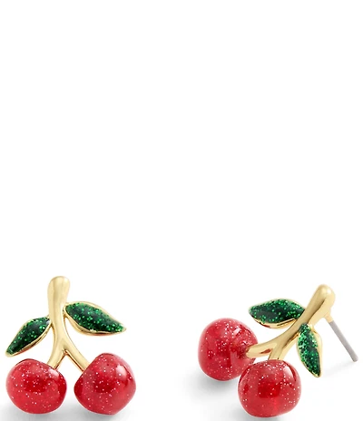 COACH Cherry Cluster Novelty Stud Earrings