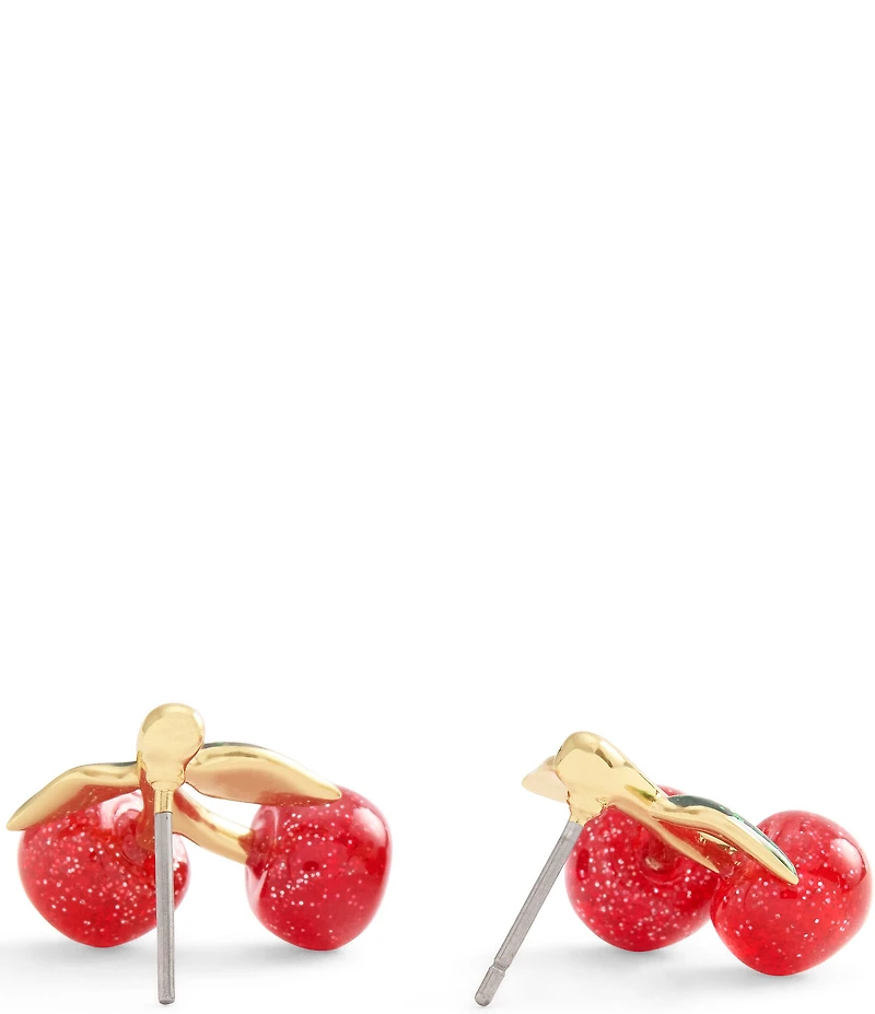 COACH Cherry Cluster Novelty Stud Earrings