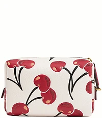 COACH Cherry Print Essential Mini Cosmetic Pouch