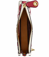 COACH Cherry Print Glovetanned Leather Penn Shoulder Bag