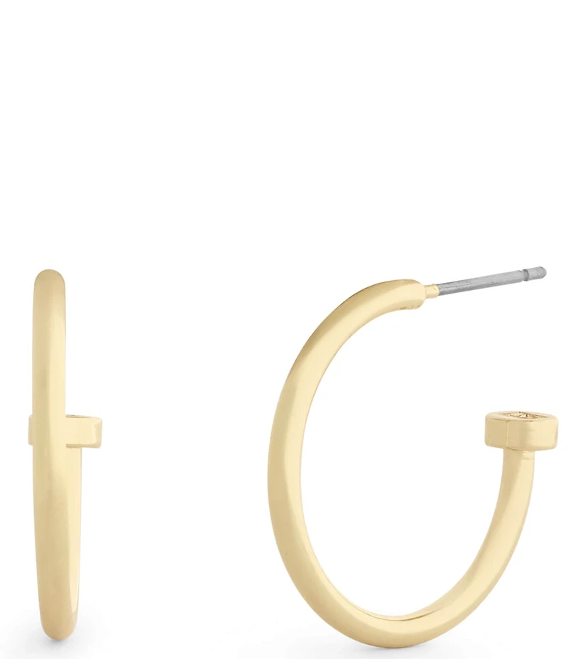 COACH Classic Hoop Earrings
