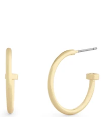 COACH Classic Hoop Earrings