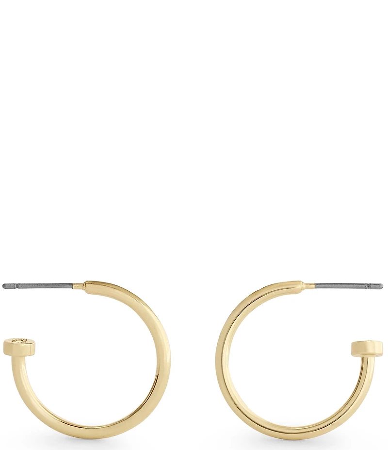 COACH Classic Hoop Earrings