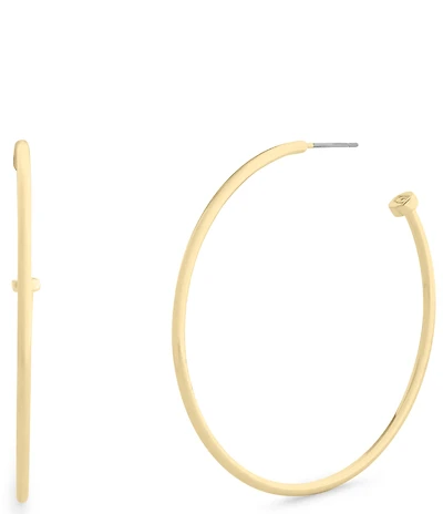 COACH Classic Hoop Earrings