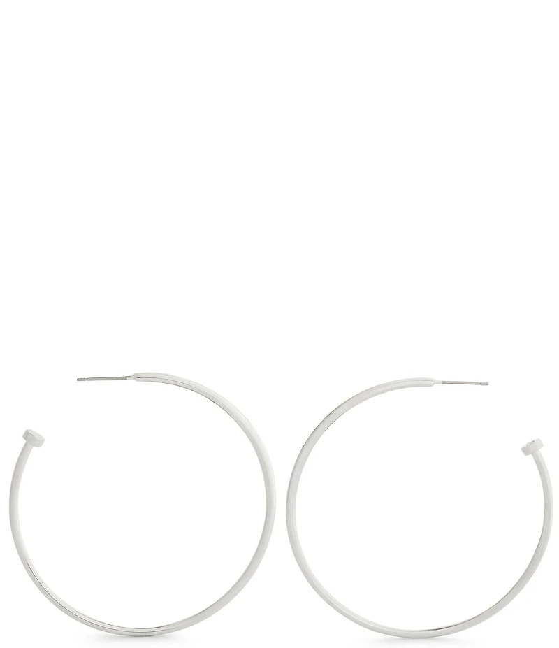 COACH Classic Hoop Earrings