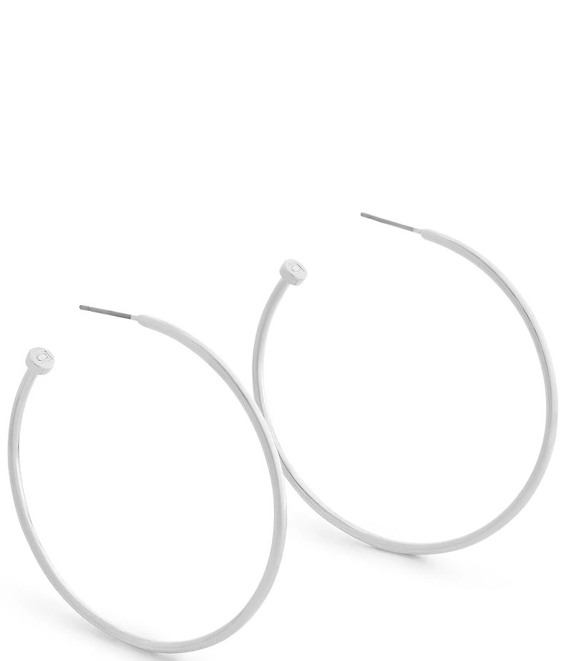 COACH Classic Hoop Earrings