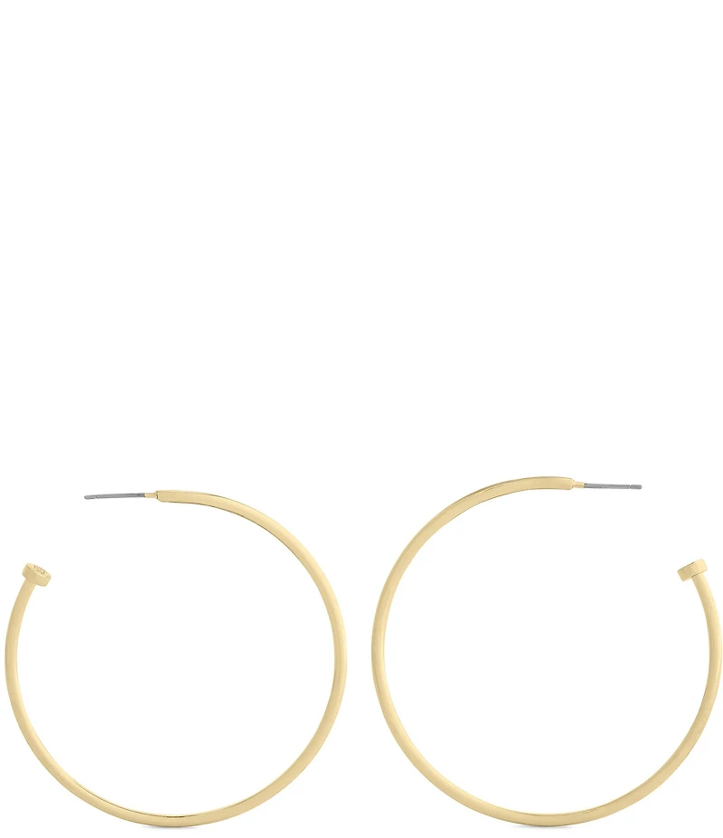 COACH Classic Hoop Earrings