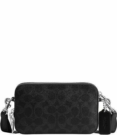 COACH Clinton Crossbody Signature Canvas Bag