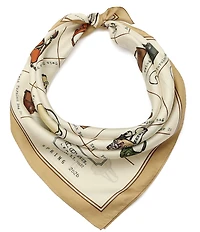 COACH Coach Originals Catalog Silk Bandana Scarf